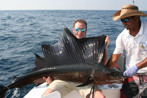 Mikkel Christiansen - sailfish 30 kg