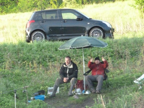 Schwalm og Foged i parasolens skygge