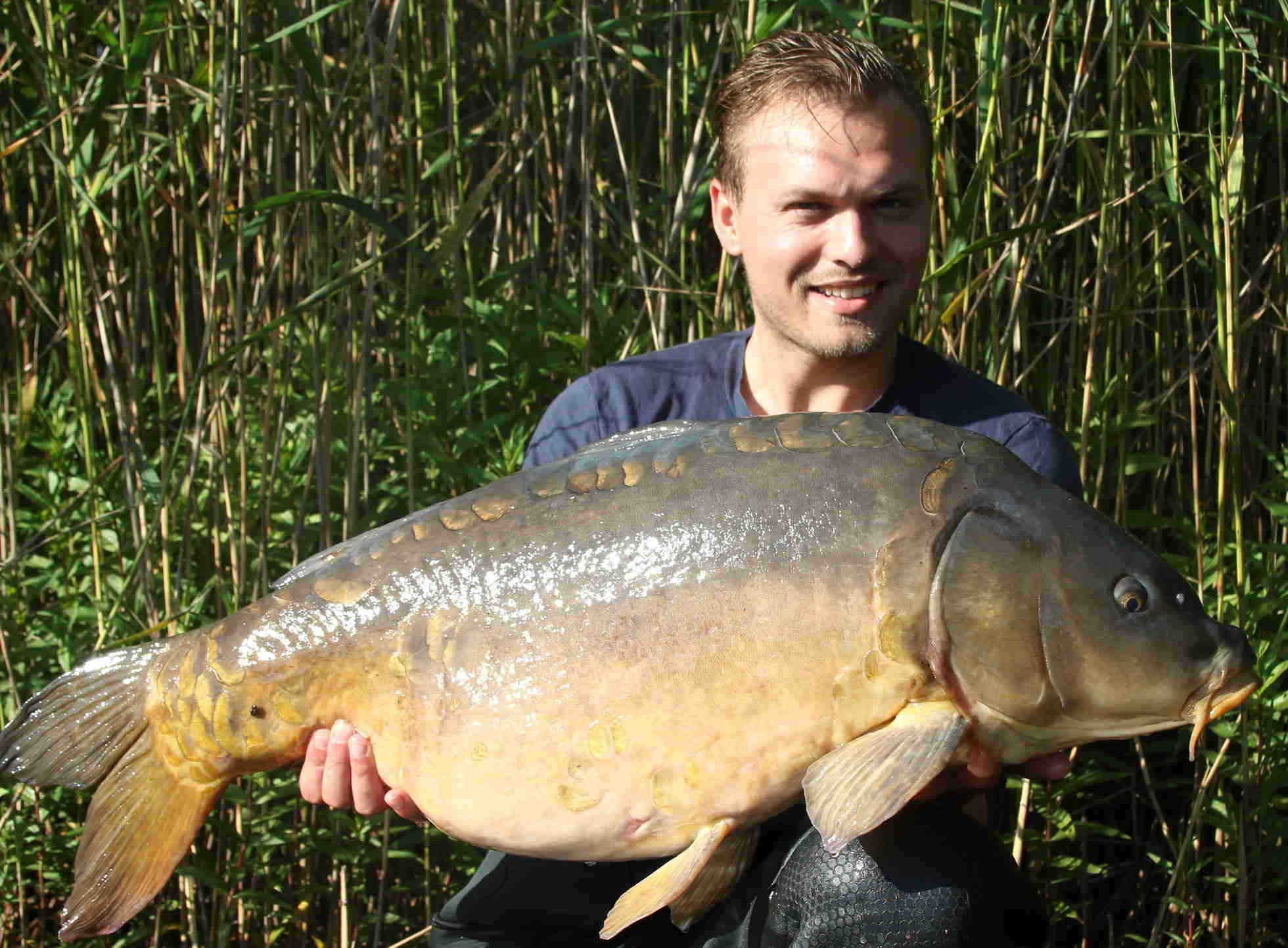 Mads Hansen - 16,6 kg spejlkarpe