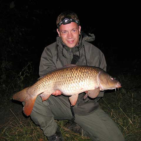 Michael Boysen med 5.5 kg sklkarpe