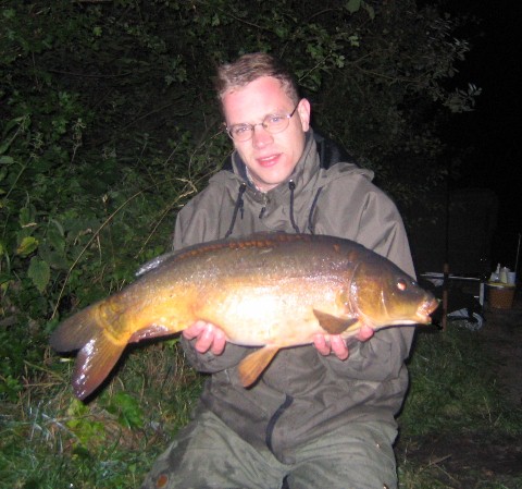 Michael Boysen med 5.0 kg spejlkarpe