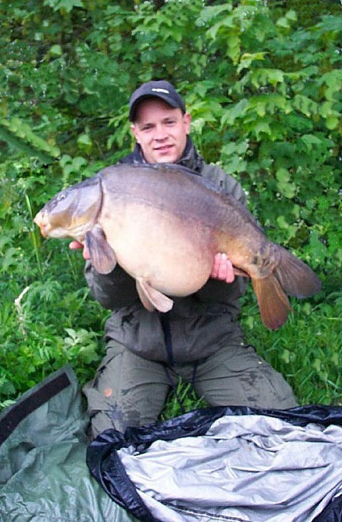 Michael Boysen med 13.1 kg spejlkarpe