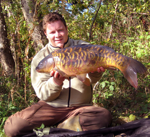 Michael Boysen - fuldskllet spejlkarpe 7.8 kg