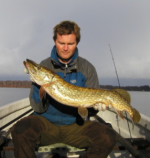 Jan Fahlgren med 5.6 kg gedde