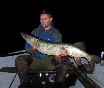 Jan Fahlgren med 8.75 kg. gedde fra Fures.