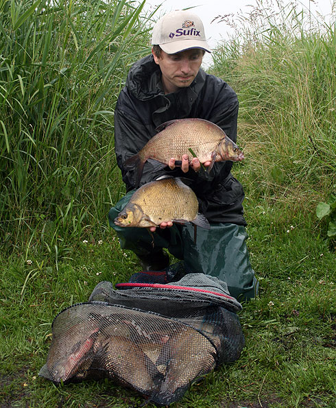 Jonas med 13.0 kg i keepnettet