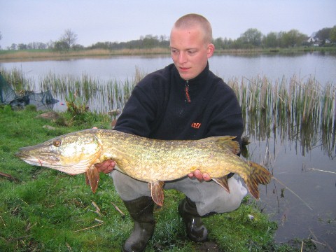 Thomas Wolff med 6.5 kg gedde